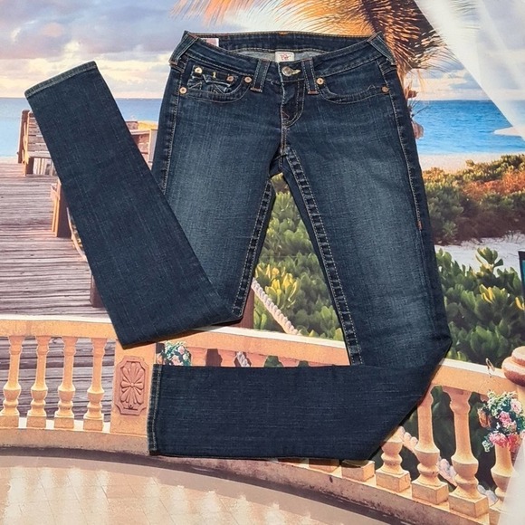 True Religion Skinny Jeans Size 26 Julie - Picture 1 of 5